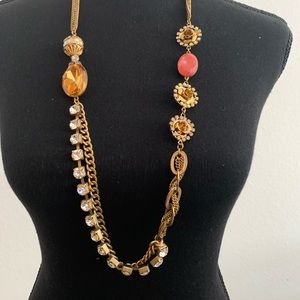 ABS Long chained gold necklace